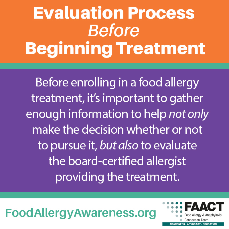 Evaluation Process Before Treatment